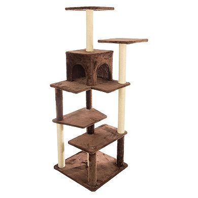 PetMaker 6-Tier Cat Tower Scratching Post