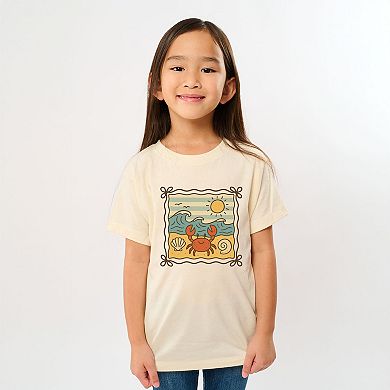 Crab Frame - Youth Short Sleeve Graphic T-Shirt