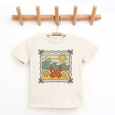 Crab Frame - Youth Short Sleeve Graphic T-Shirt