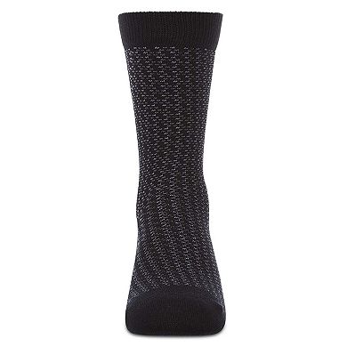 Boy's Bicolor Dashline Crew Socks