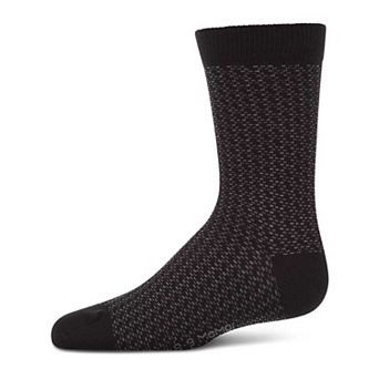 Boy's Bicolor Dashline Crew Socks