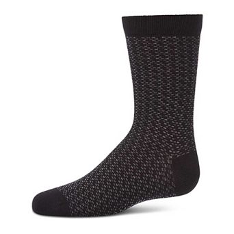 Boy's Bicolor Dashline Crew Socks