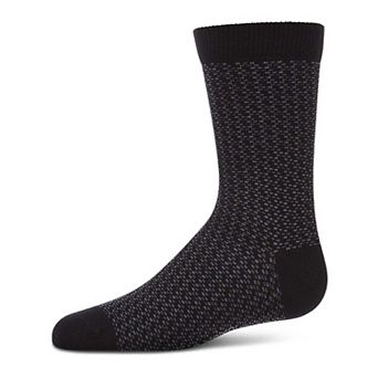 Boy's Bicolor Dashline Crew Socks