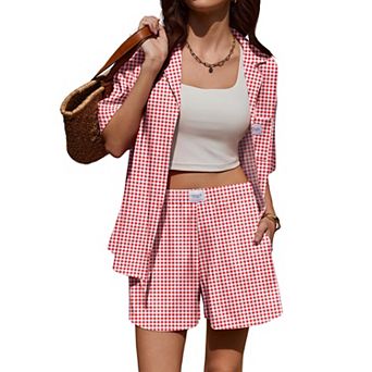 Ekouaer Two Piece Set for Women Outfits Travel Sweatsuits Lounge Set