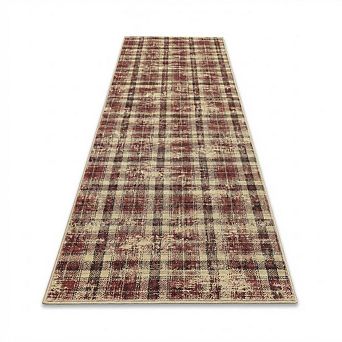 Plaid Rug, Geometric Washable Rug, Stain-Resistant Carpet for Living Room, Bedroom, Dining Room