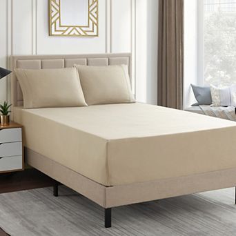 Sweet Home Collection Essentials 18"-24" Extra Deep Pocket, Double Brushed Microfiber Sheet Set