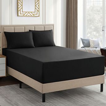 Sweet Home Collection Essentials 18"-24" Extra Deep Pocket, Double Brushed Microfiber Sheet Set