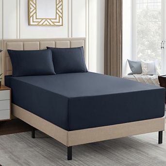 Sweet Home Collection Essentials 18"-24" Extra Deep Pocket, Double Brushed Microfiber Sheet Set