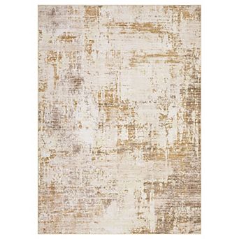 Non-Slip Washable Abstract Long Rug Soft Runner Carpet with Rubber Backing for Hallway, Bedroom