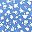Pink Flower Blue