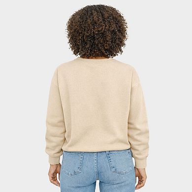 Embroidered Howdy Bull Varsity - Women's Graphic Sweatshirt