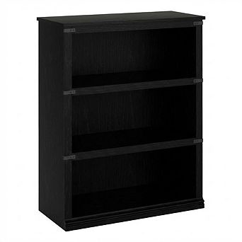3 tier Tall Farmhouse Bookshelf, Sturdy Freestanding Display for Home Office, Living Room, Bedroom