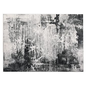 Boho Rugs Bedroom Rug Washable Area Rug Non Slip Low Pile Boho Floral Small Carpet for Bedroom