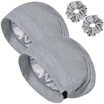Satin Bonnet Women Adjustable Satin Lined Silk Sleep Cap