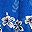 Floral Blue