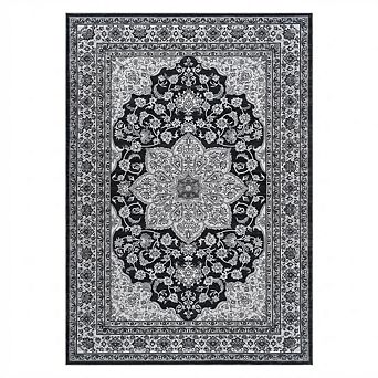 Vintage Washable Area Rug, Accent Bedroom Carpet, Indoor Non-Slip Throw Carpet for Entryway