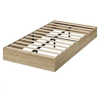 Platform Bed Frame,Wooden Slat Support,No Box Spring Needed, Easy Assembly