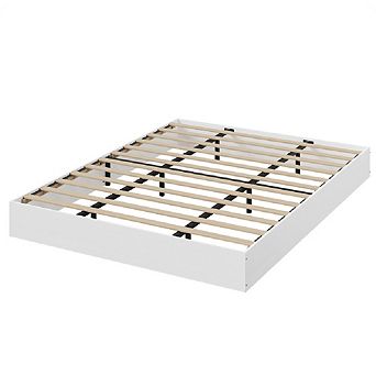 Platform Bed Frame,Wooden Slat Support,No Box Spring Needed, Easy Assembly