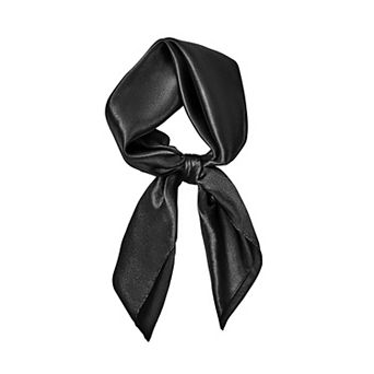 Satin Square Scarf Women Lightweight Silk Hair Scarves