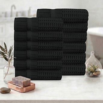Home Weavers Willow Towels 27x54 Inch, 100% Cotton Zero Twist, 630 GSM, Soft, Absorbent, Quick Dry