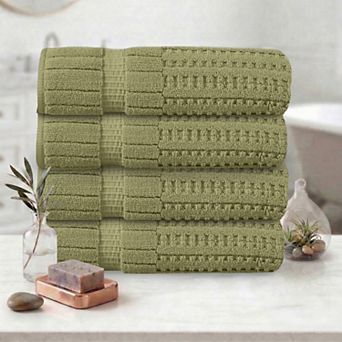 Home Weavers Willow Towels 27x54 Inch, 100% Cotton Zero Twist, 630 GSM, Soft, Absorbent, Quick Dry