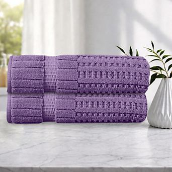 Home Weavers Willow Towels 27x54 Inch, 100% Cotton Zero Twist, 630 GSM, Soft, Absorbent, Quick Dry