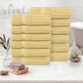 Home Weavers Willow Towels 27x54 Inch, 100% Cotton Zero Twist, 630 GSM, Soft, Absorbent, Quick Dry