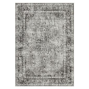 Area Rug, CloudPile, No-Shed Easy Clean Large Patterned Area Rug for Living Room, Bedroom, Dining