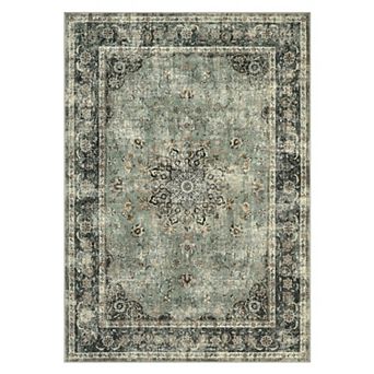 Area Rug, CloudPile, No-Shed Easy Clean Large Patterned Area Rug for Living Room, Bedroom, Dining