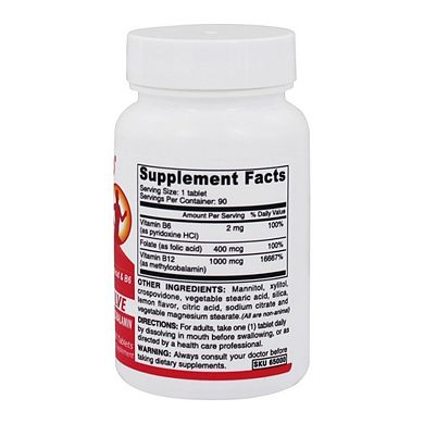 Deva Vegan Vitamins - B12 Sublingual - 90 Sublingual Tablets