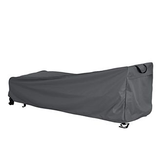Eazegath 80 x 28" Outdoor Waterproof Coated Fabric Slope Chaise Lounge Rain Cover