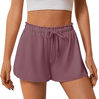 Ekouaer Womens Pajama Shorts Soft Sleep Shorts Casual Pj Short Comfy Short Summer Drawstring