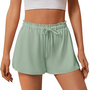Ekouaer Womens Pajama Shorts Soft Sleep Shorts Casual Pj Short Comfy Short Summer Drawstring