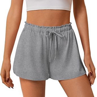 Ekouaer Womens Pajama Shorts Soft Sleep Shorts Casual Pj Short Comfy Short Summer Drawstring