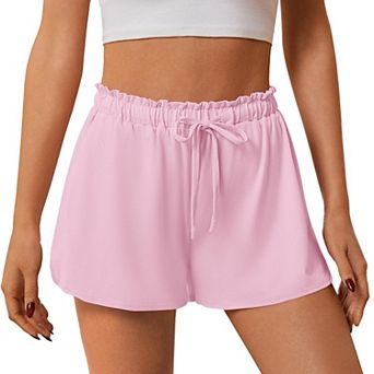 Ekouaer Womens Pajama Shorts Soft Sleep Shorts Casual Pj Short Comfy Short Summer Drawstring
