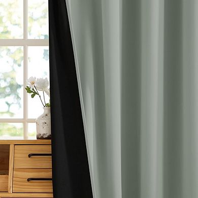 Blackout Curtains, 100% Light Blocking, Thermal Insulated, Noise Reducing Drapes