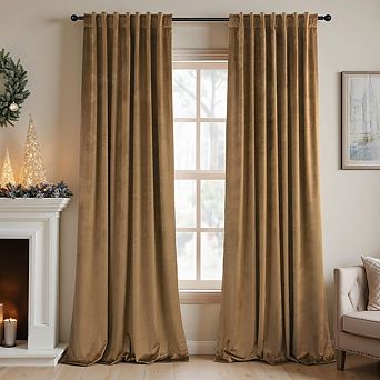 Luxury Blackout Curtains Thermal Insulated Drapes for Home