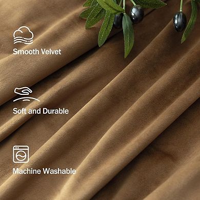 Luxury Blackout Curtains Thermal Insulated Drapes for Home
