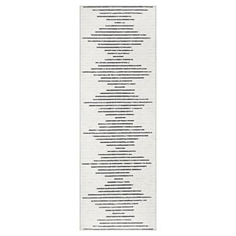 Washable Diamond Striped Rug, Non-Slip Stain-Resistant Carpet for Living Room, Bedroom, Office