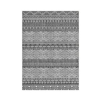 Area Rug, Moroccan Boho Design, Non-Shedding & Easy to Clean