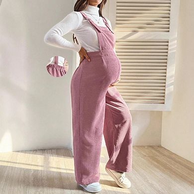 Womens Maternity Overalls Jumpsuit Romper Bodysuit Outfit Onesies