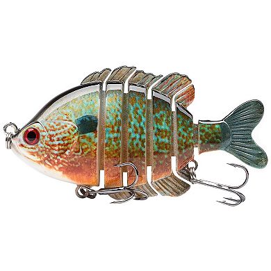 Jointed Panfish Bluegill Swimbait Topwater Bass Lure