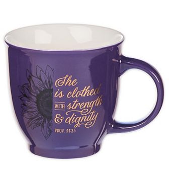 Floral Scripture Mug Friendship Proverbs — Mother's Day Gift