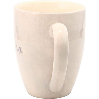 Mom Ever Tan Purple Coffee Mug Tea Cup — Mother's Day Gift