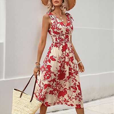 flowy wrap dress Amazon.com: Womens Summer Ruffle Maxi Flutter Short Sleeve V Neck Ruffle Hem Split Long Dress with Belt Small Brick Red : Clothing, Shoes & Jewelry durable enought for your daily wearing Flamenco Boho Wrap Maxi Dress