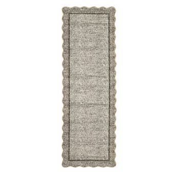Large Non-Slip Area Rug, Non-Shedding Washable Low-Pile Farmhouse Rug for Living Room Bedroom