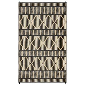 Reversible Outdoor Rug, Washable Plastic Patio Carpet, UV & Weather Resistant, Easy to Clean