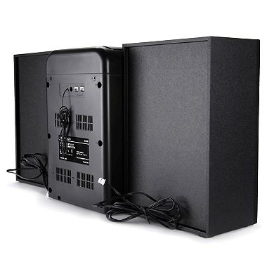 Emerson CD & MP3 Bluetooth FM Radio Microsystem w Aux Jack and Streaming Options