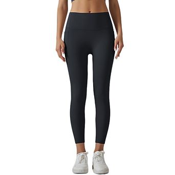 Women's High Waisted Leggings Quick Dry With Pockets Scrunch Booty Lift Running Gear Yoga Pants