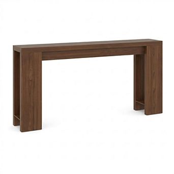 Farmhouse Console Table, Long Entryway Table, Narrow Wooden Sofa Table for Living Room, Hallway